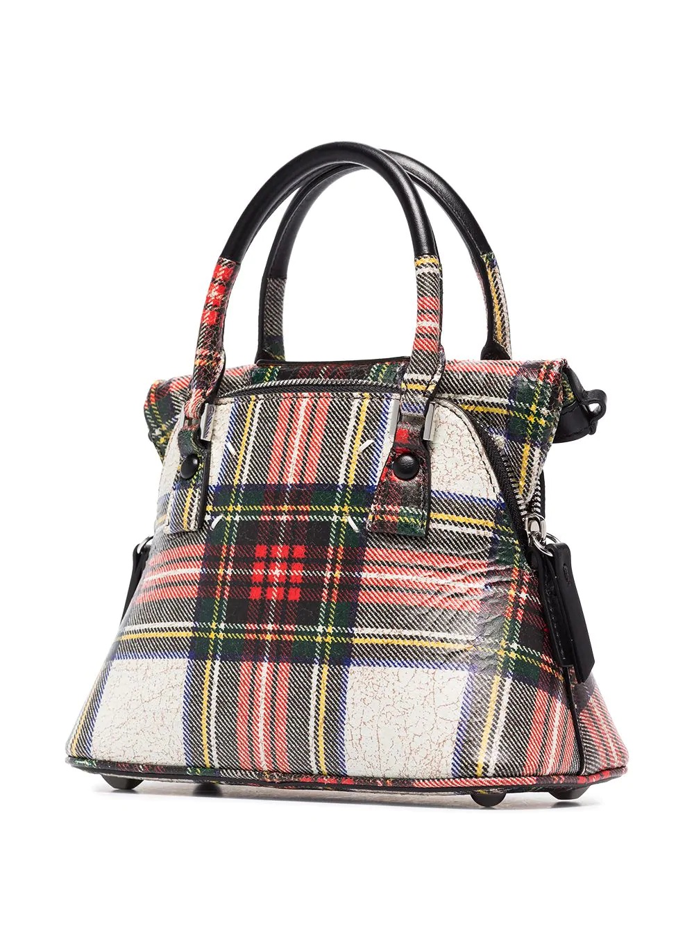 5AC tartan-check tote bag - 3