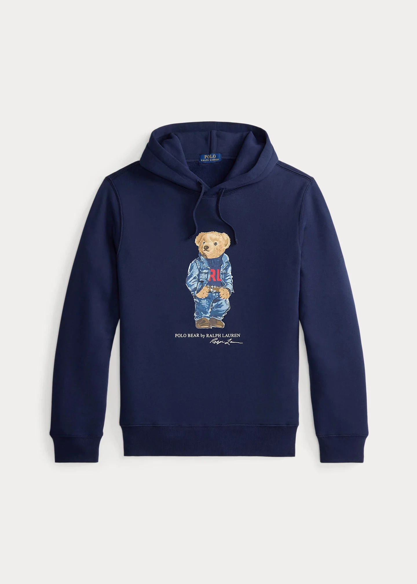 Polo Bear Fleece Hoodie - 1