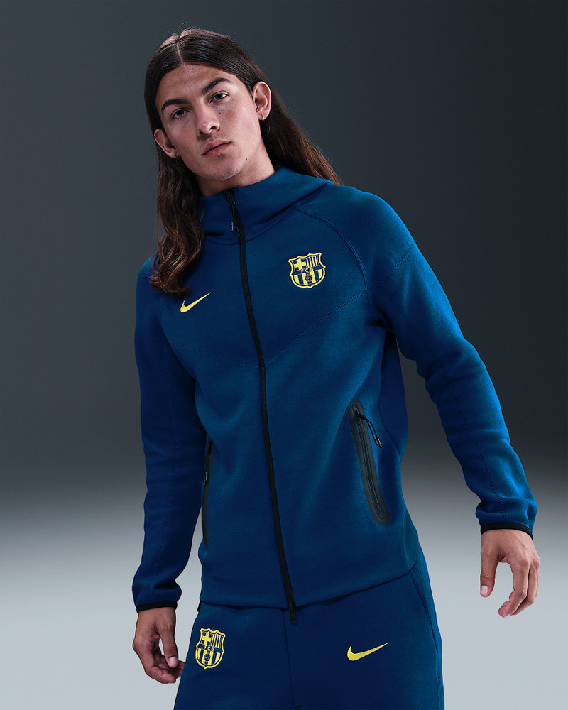 FC Barcelona Tech Windrunner Fourth Men's Nike Soccer Fleece Full-Zip Jacket 1