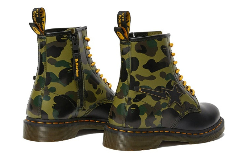 Dr. Martens Dr. Martens A Bathing Ape x 1460 Zip 'Camo' 25989271 outlook