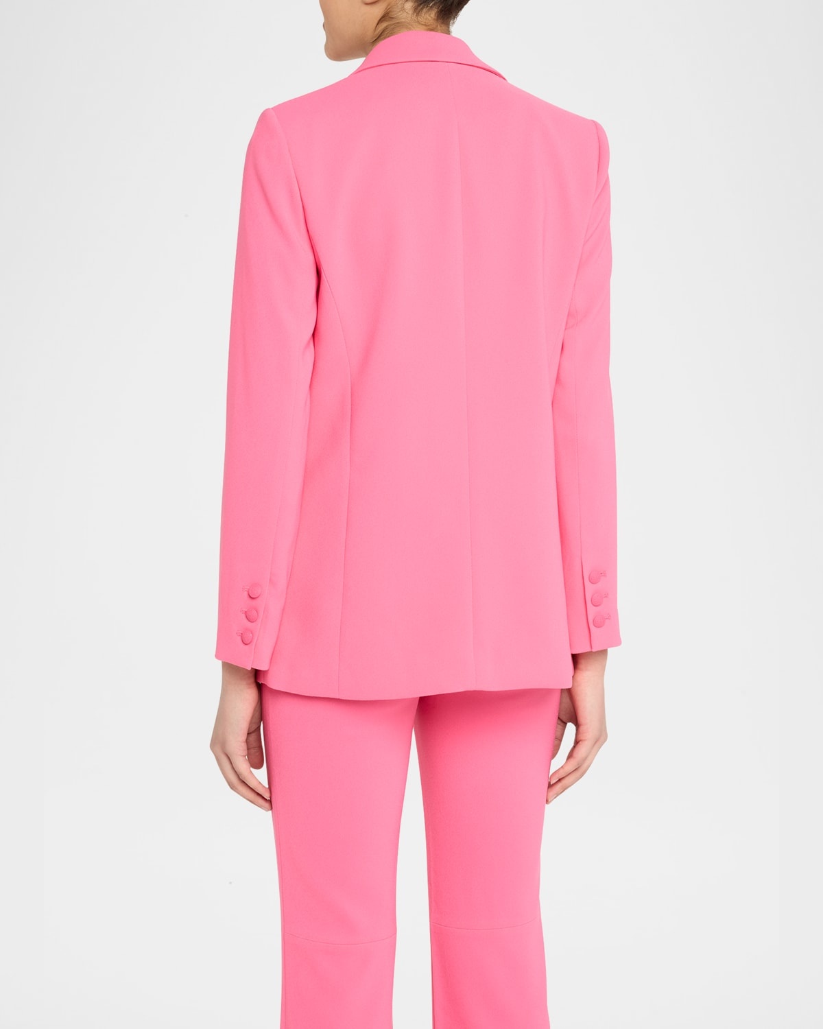 Denny Notch-Collar Boyfriend Blazer - 3
