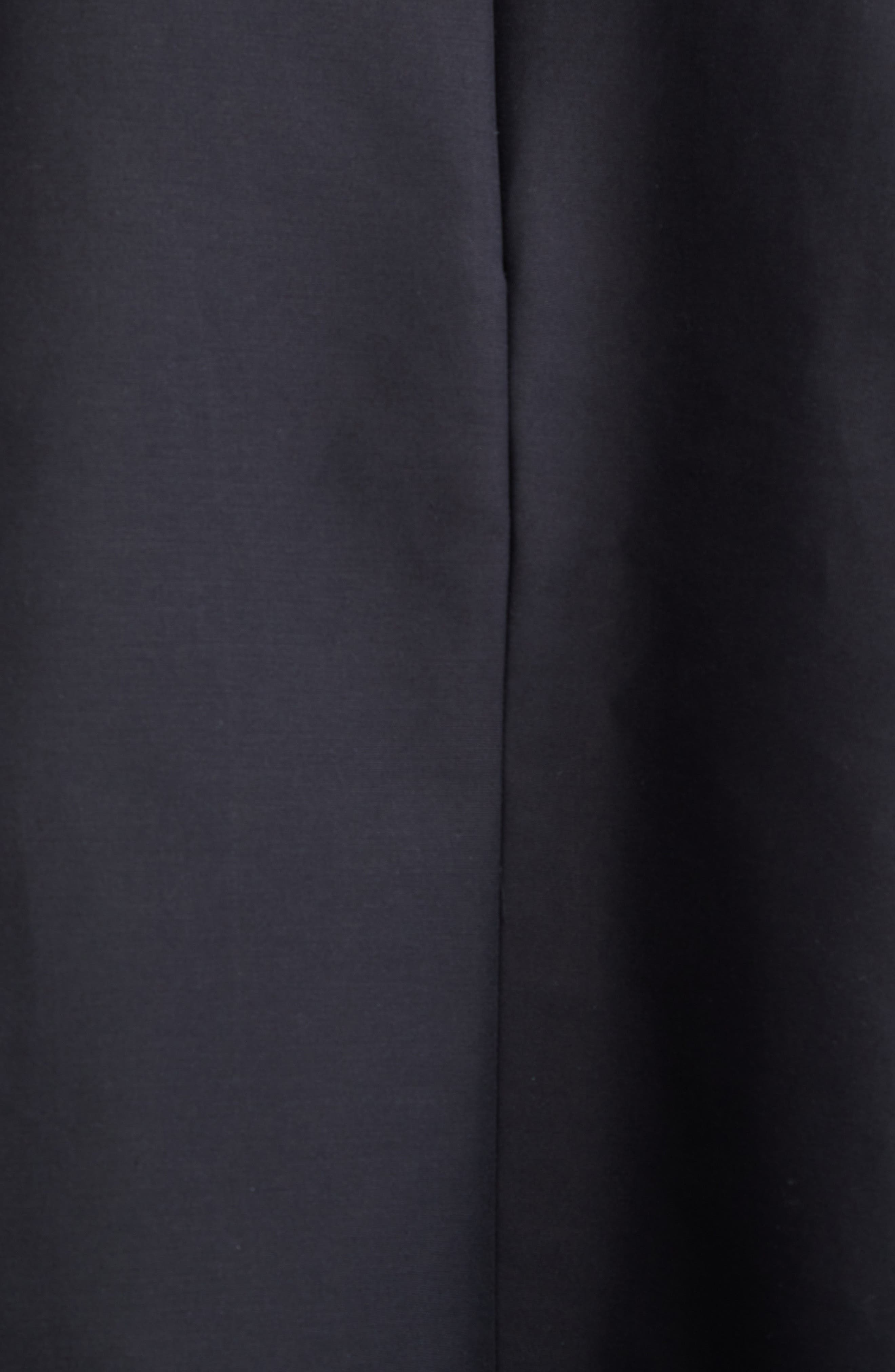 Marni Short Sleeve Cotton Cady A-Line Dress in Black at Nordstrom - 6