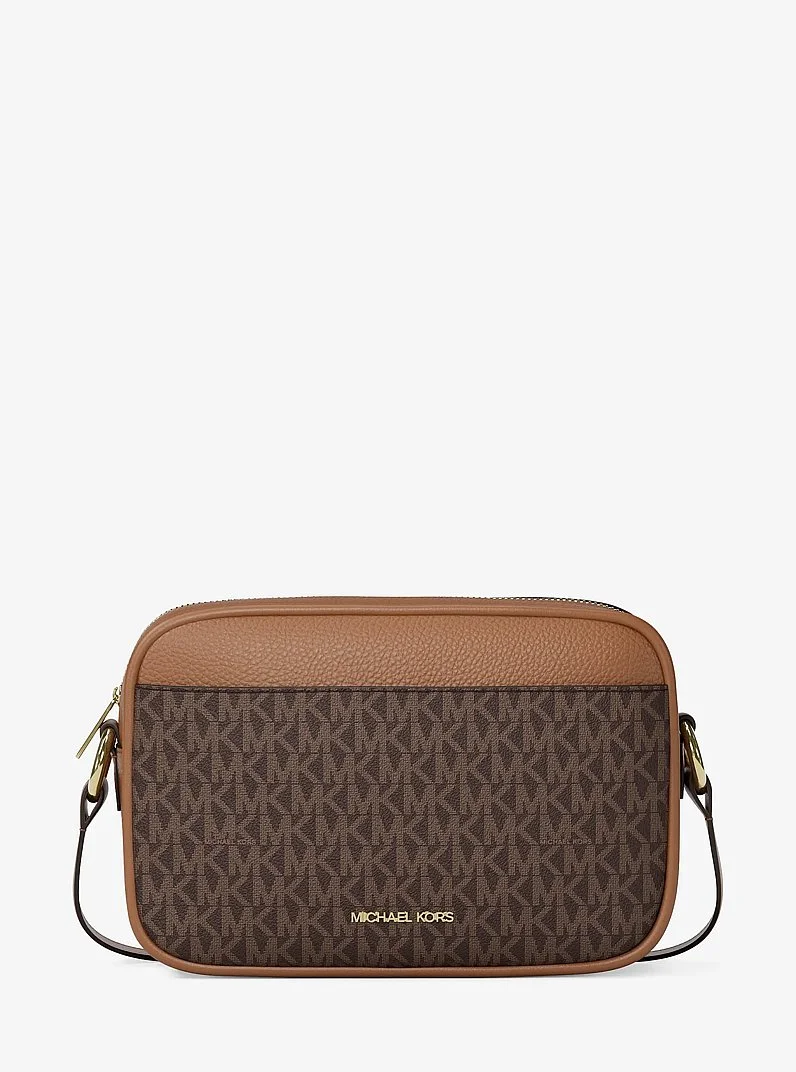 Jet Set Travel Large Signature logo Camera Crossbody Bag - 1