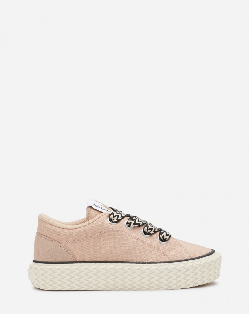 COTTON CANVAS CURBIES SNEAKERS - 1