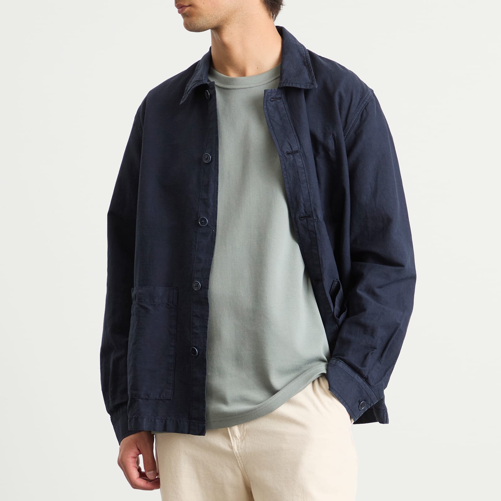 Norse Projects Julian Cotton Linen Overshirt - 2
