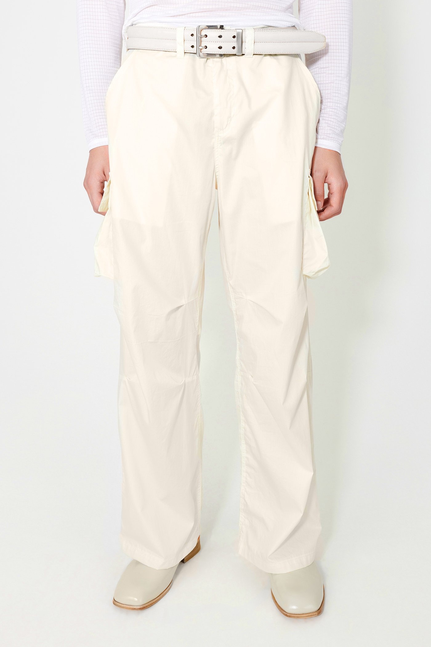 Mount Trouser Pearl Beige Cotton Chinz - 3