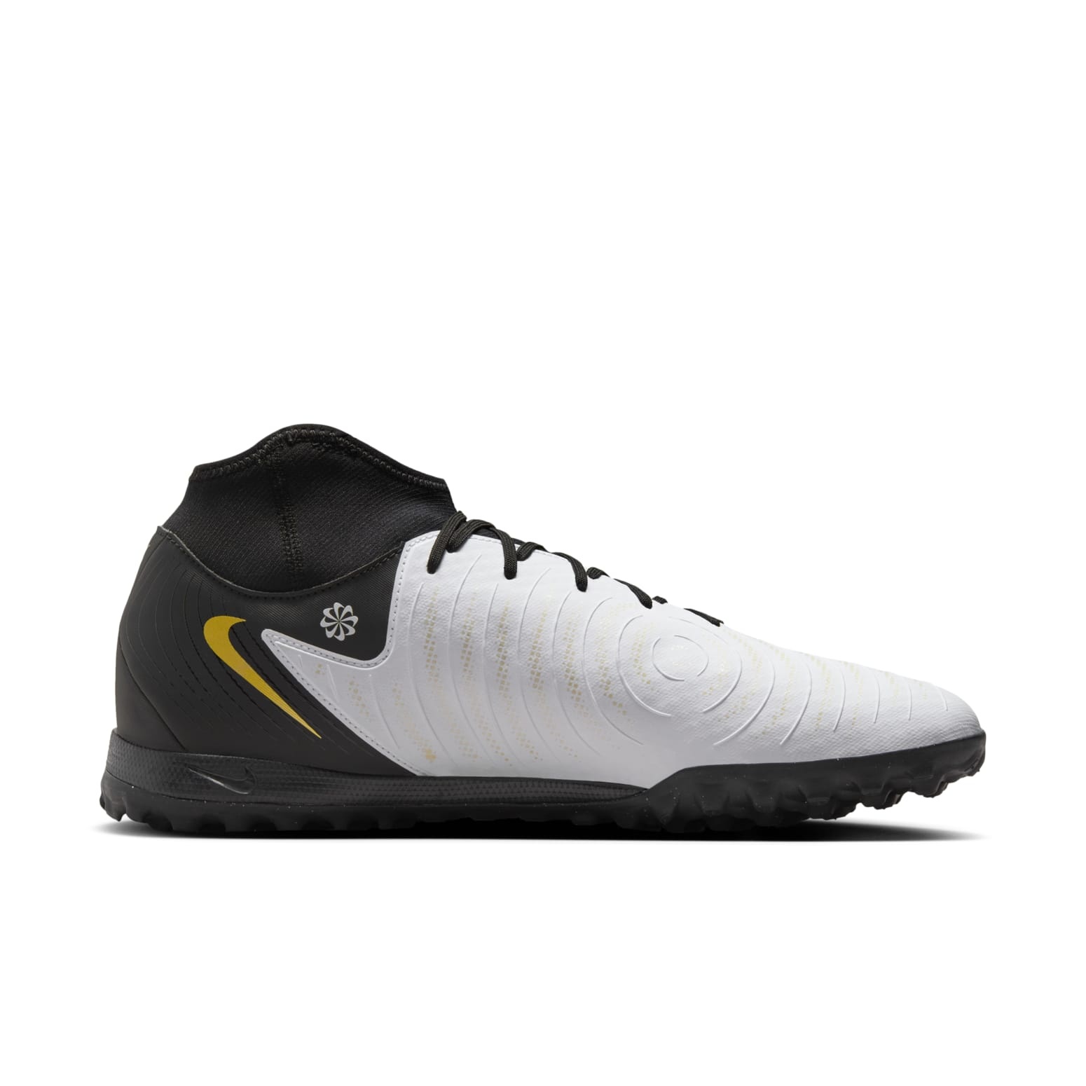 Nike Phantom Luna 2 Academy TF 'White Metallic Gold Black' FJ2566-100 - 2
