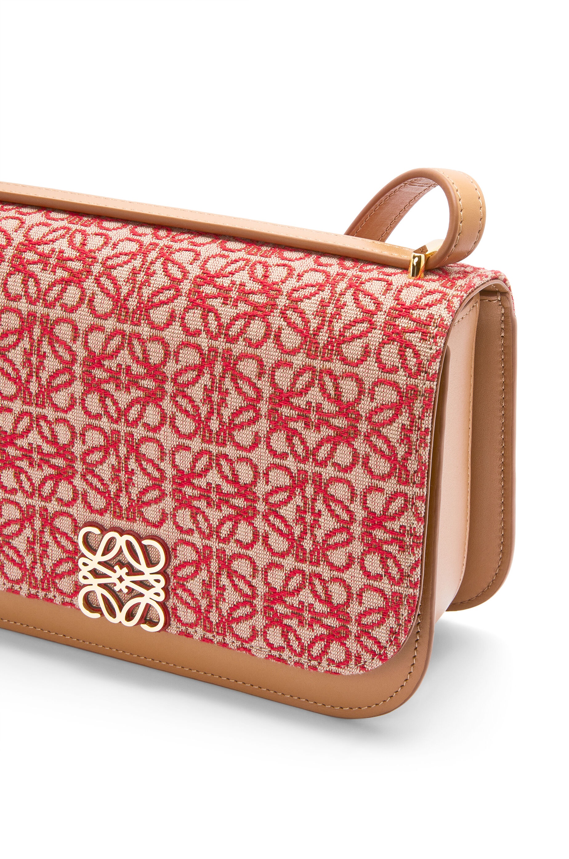 Small Goya bag in Anagram jacquard and calfskin - 8