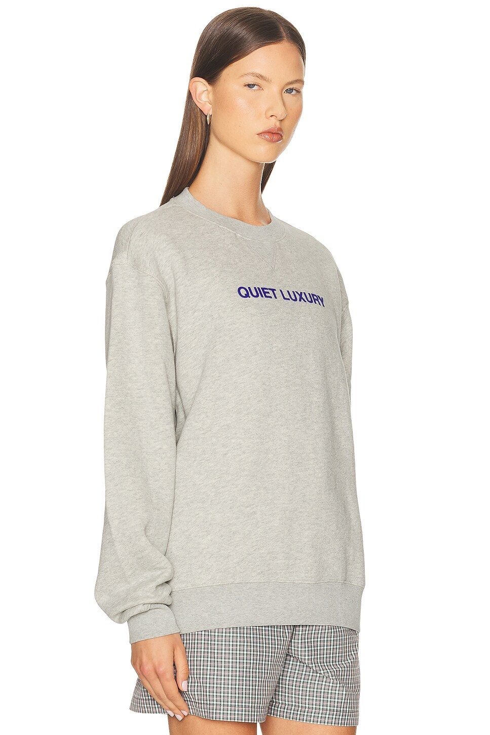 Quiet Luxury Crew Neck Sweatshirt - 2