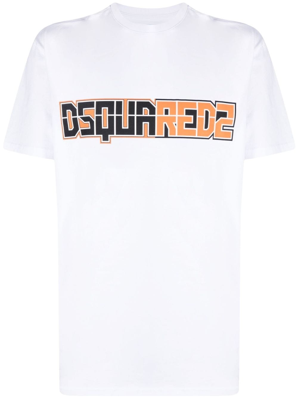 logo-print cotton T-shirt - 1