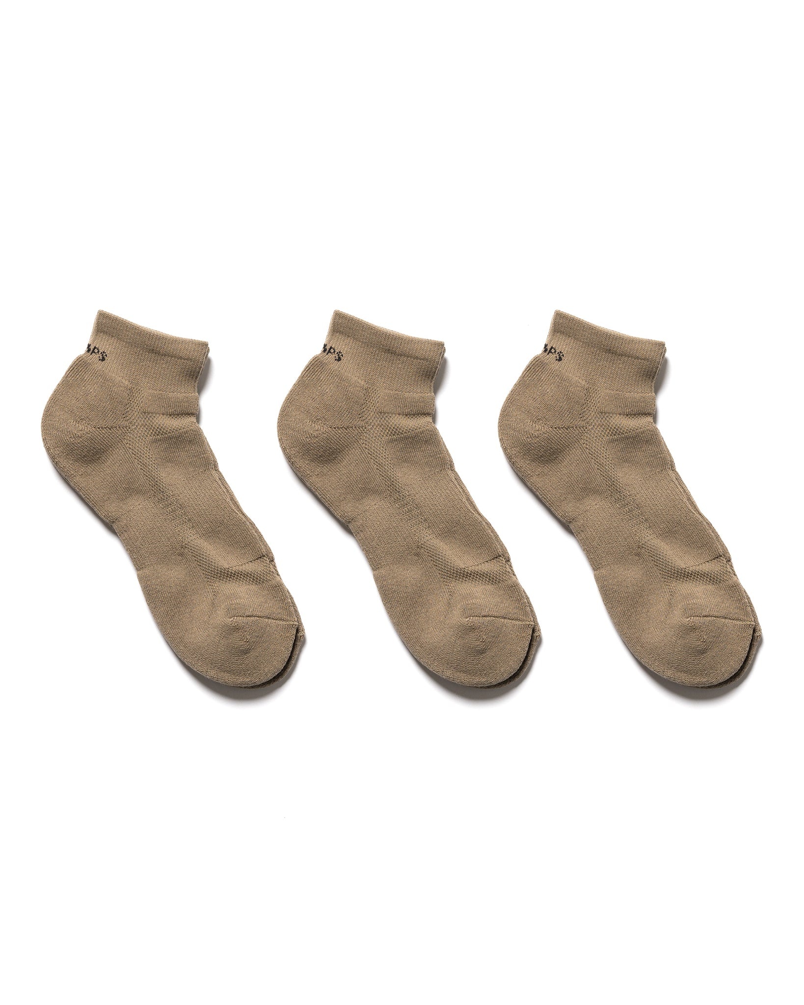 Skivvies 3 Piece Ankle Sox Olive Drab - 1