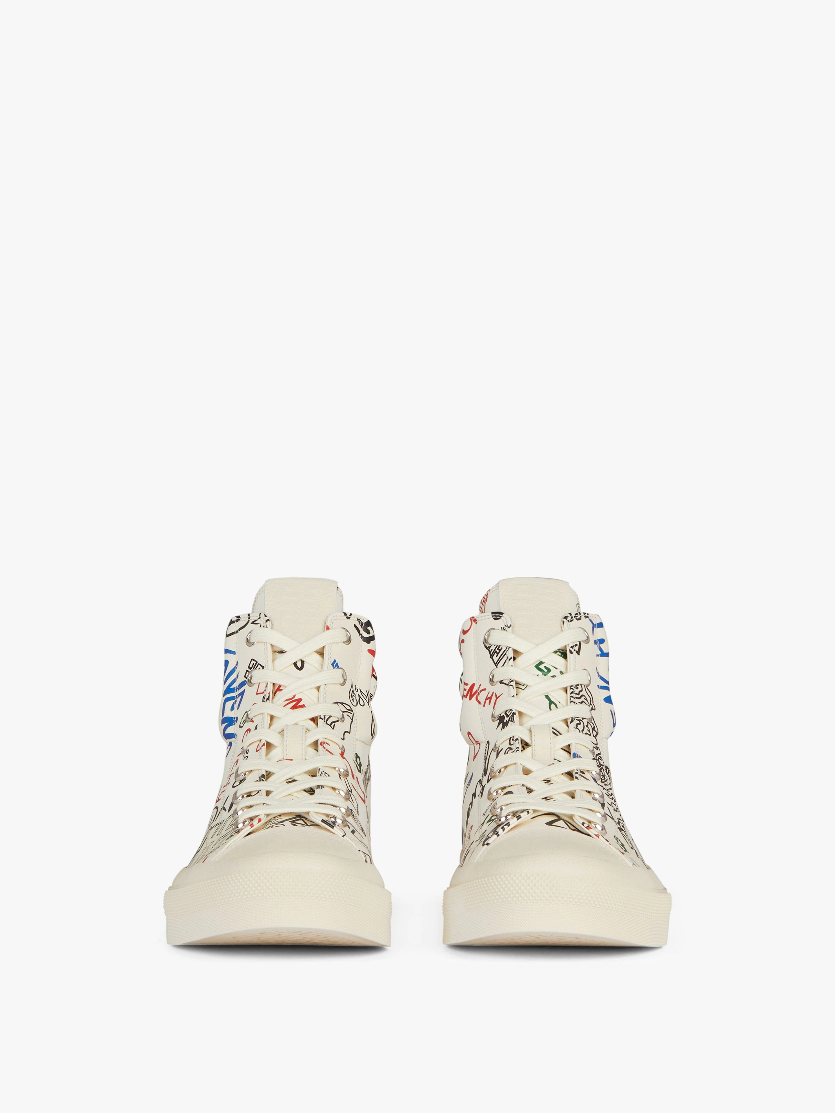 CITY HIGH-TOP SNEAKERS IN LEATHER - 2