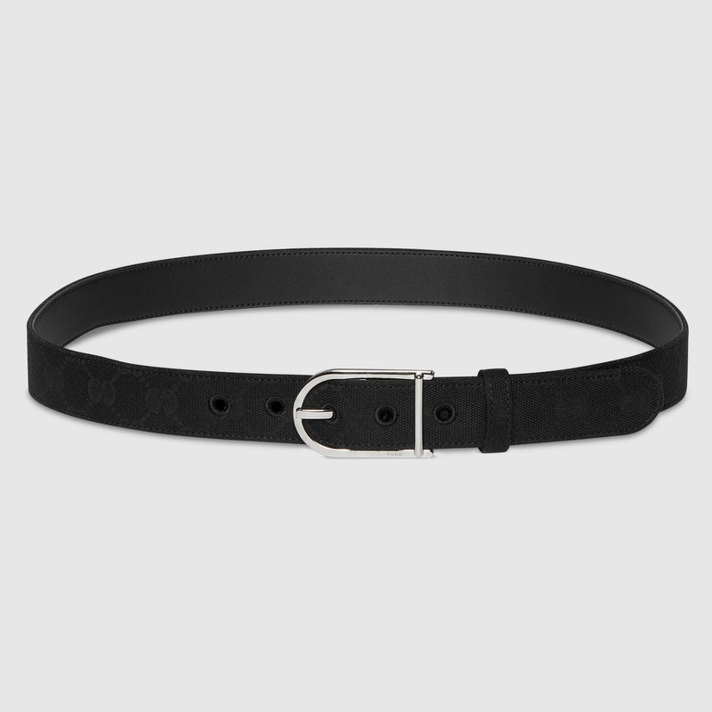 Belt with rounded buckle 1