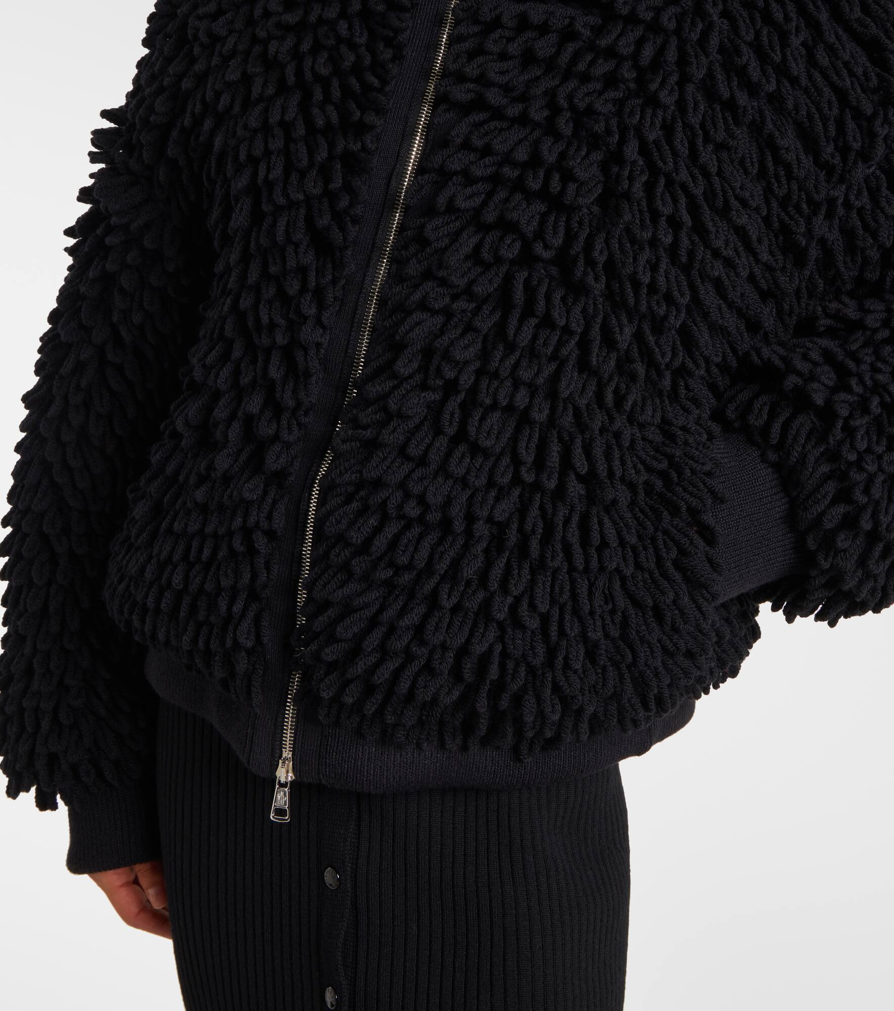 Wool-blend down jacket - 5