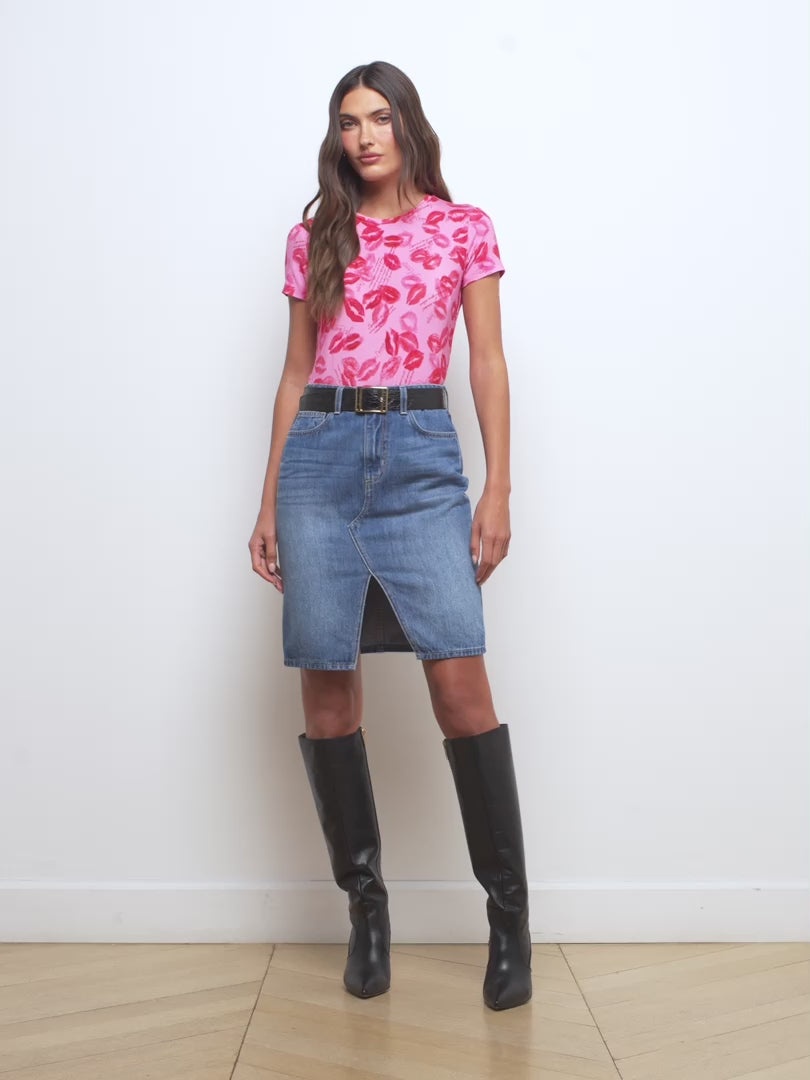 Tylee Denim Skirt - 7
