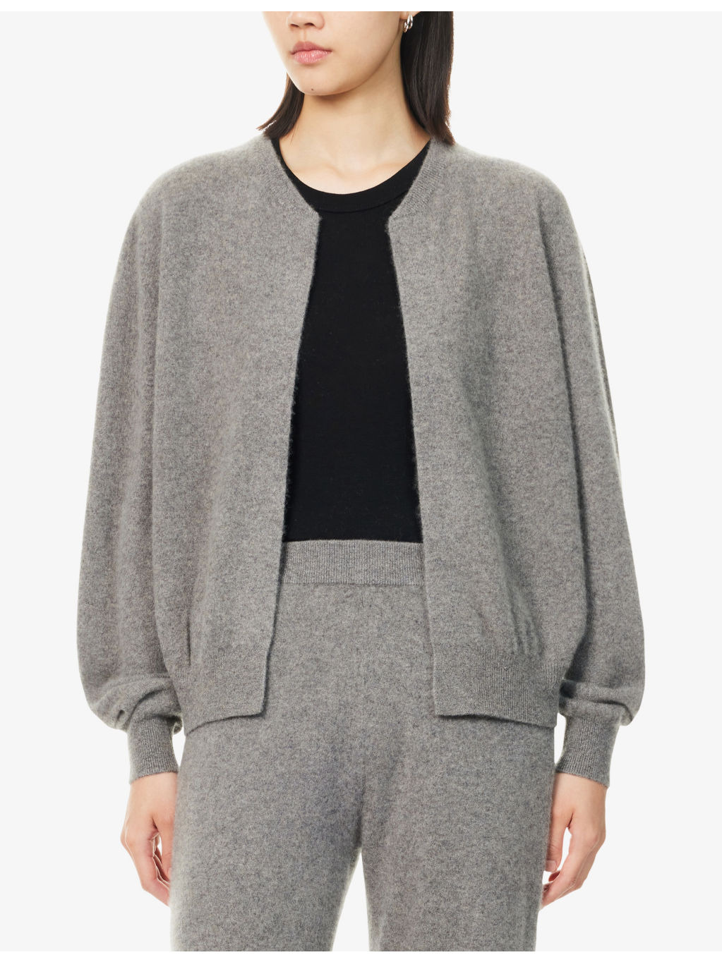 Brushed Relaxed-Fit Cashmere Jacket - 3