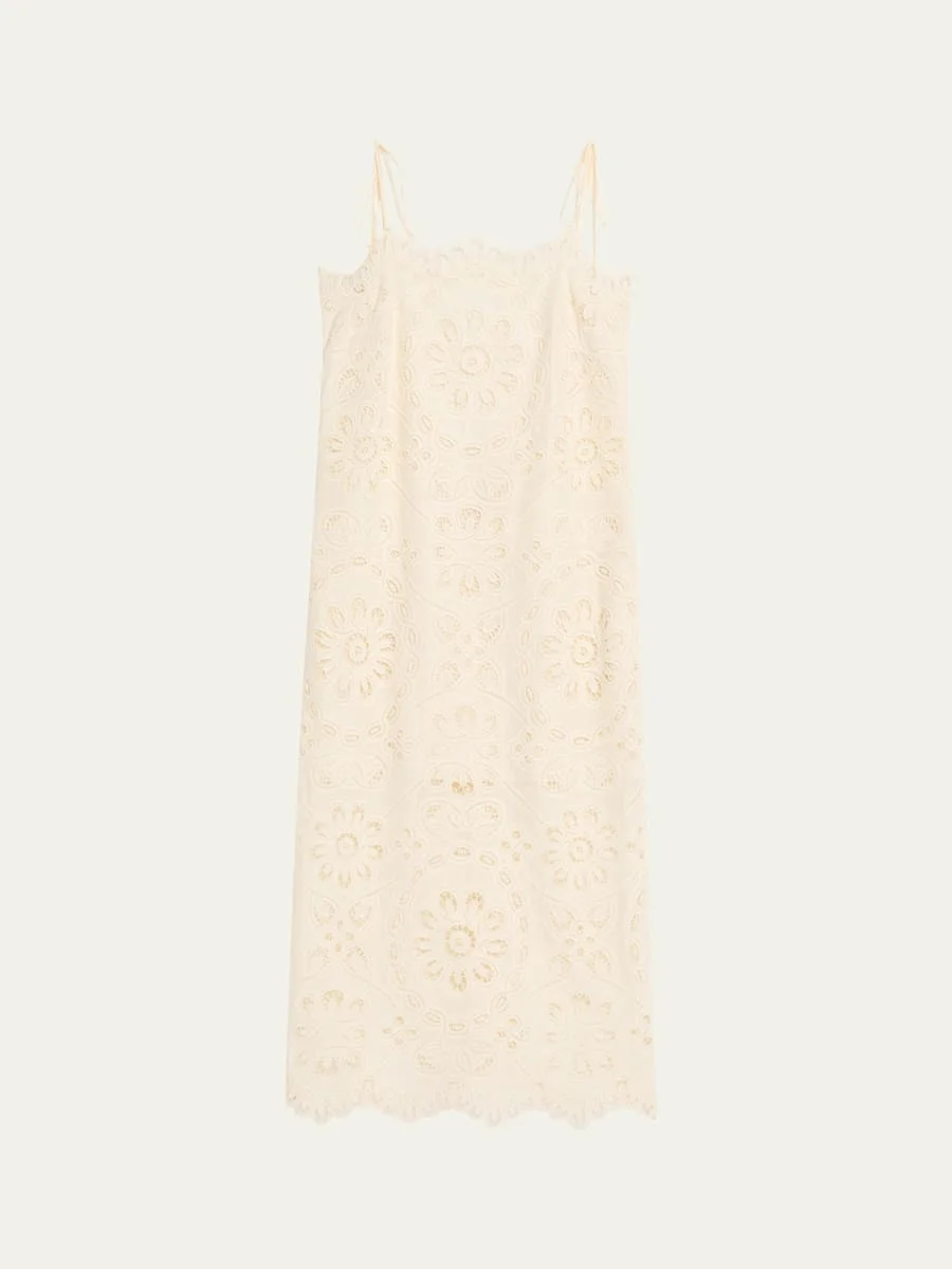 Rhiannon Embroidered Dress - 1