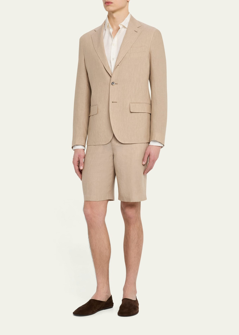 Loro Piana Men's Torino Linen Single-Breasted Sport Coat outlook