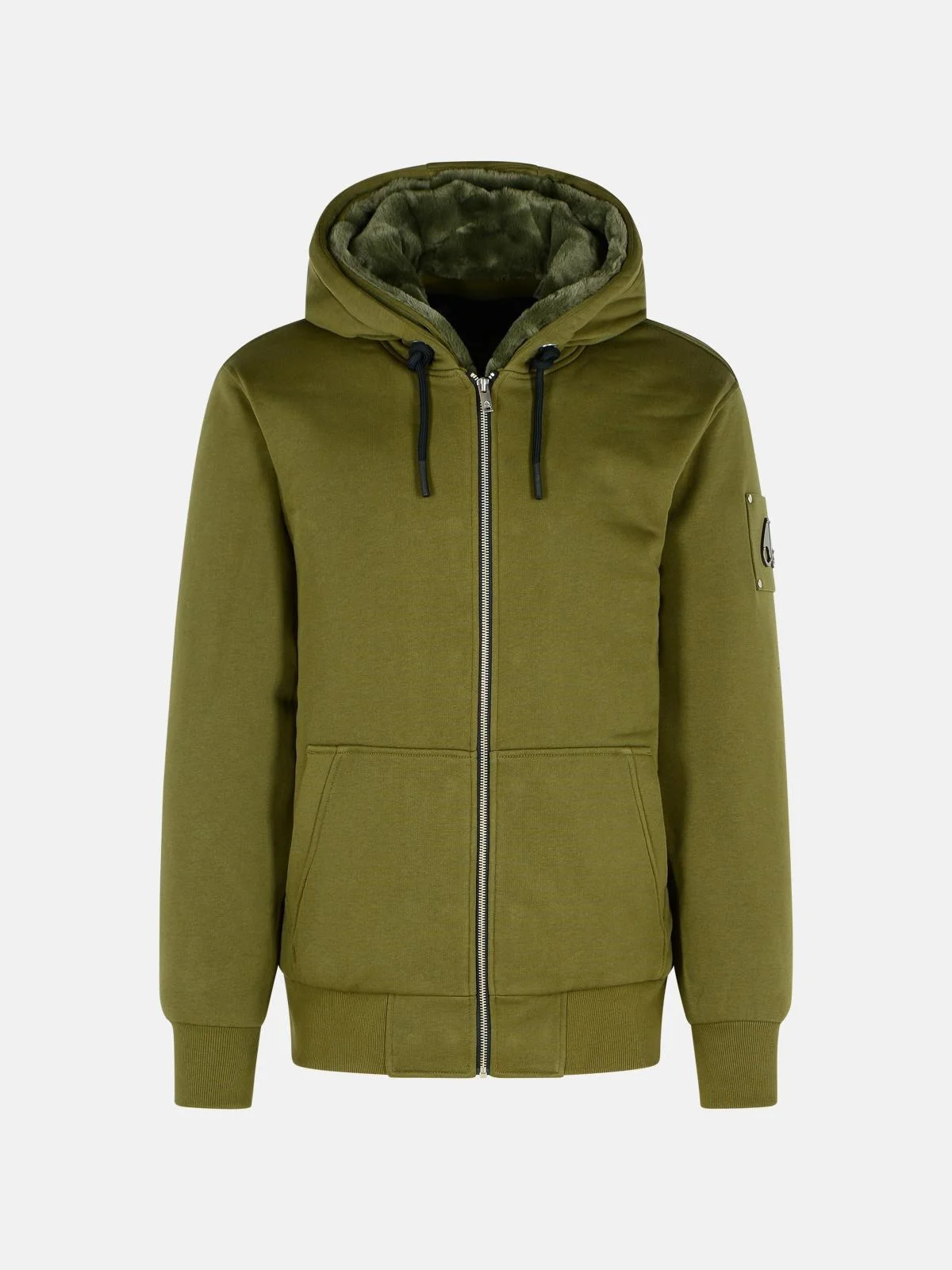 'BUNNY' GREEN COTTON BLEND SWEATSHIRT - 1