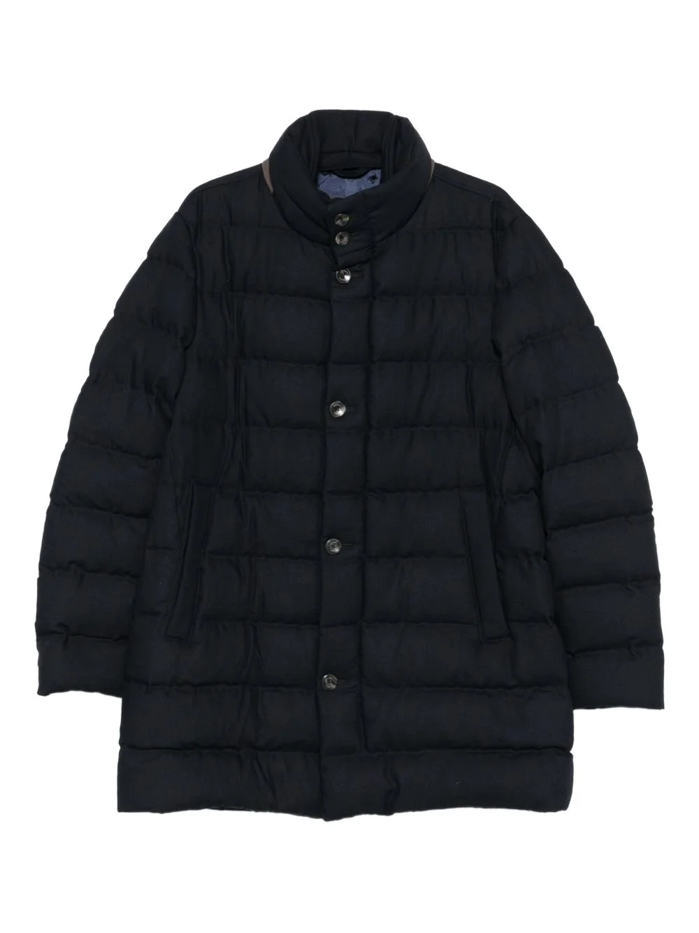 quilted padded jacket - 1