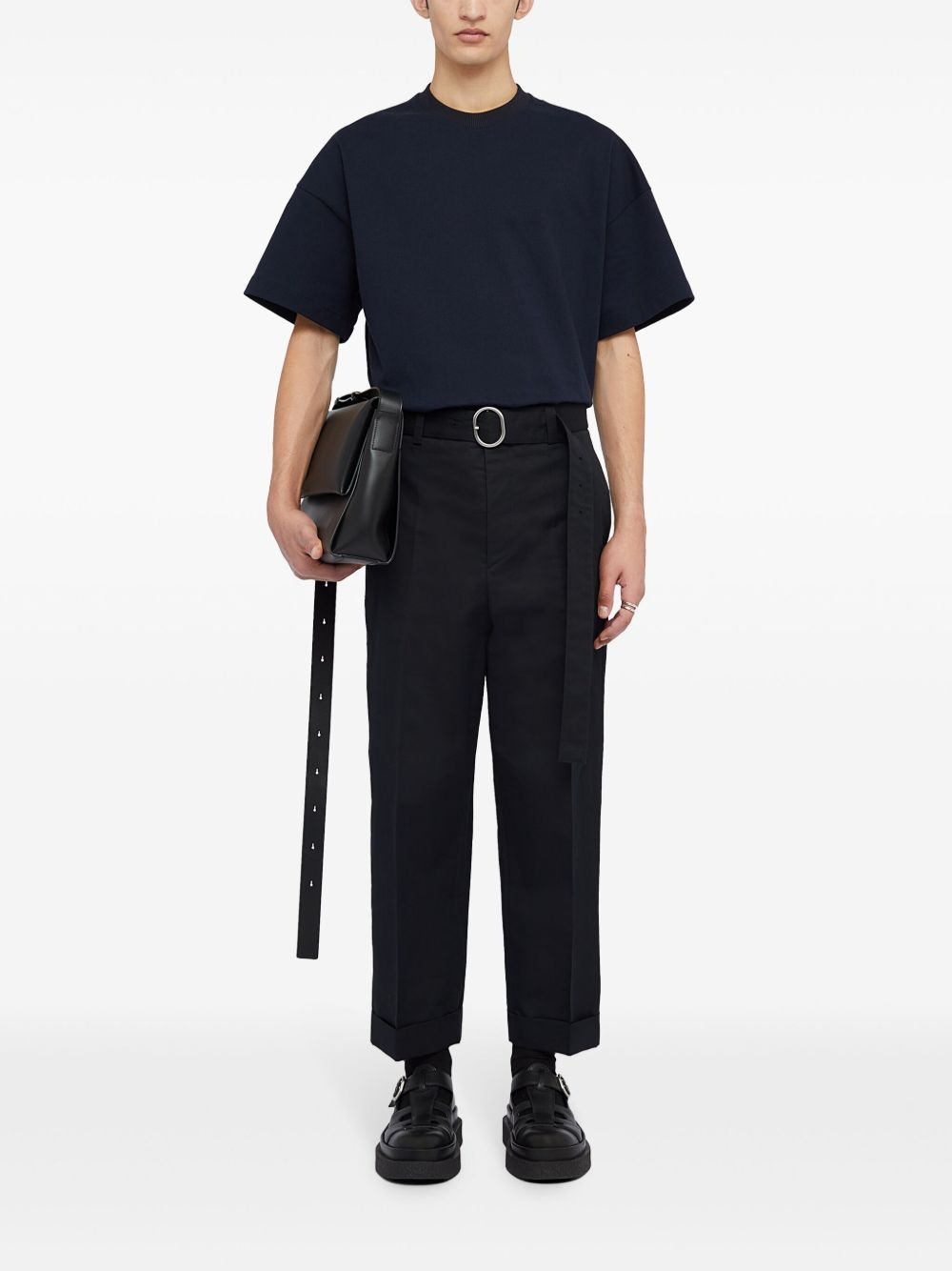 belted trousers - 2