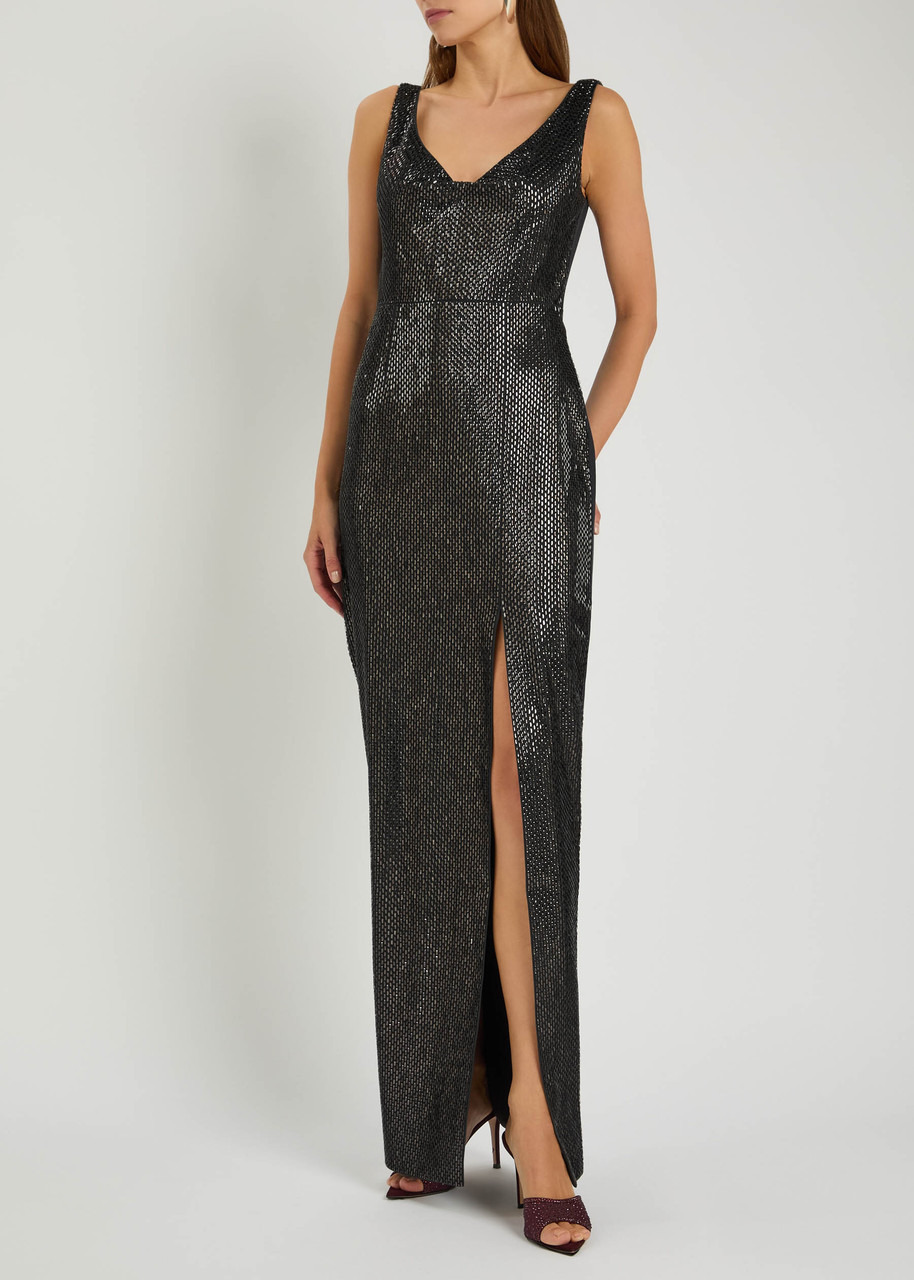 Roland Mouret Crystal-embellished Crepe Gown - 4