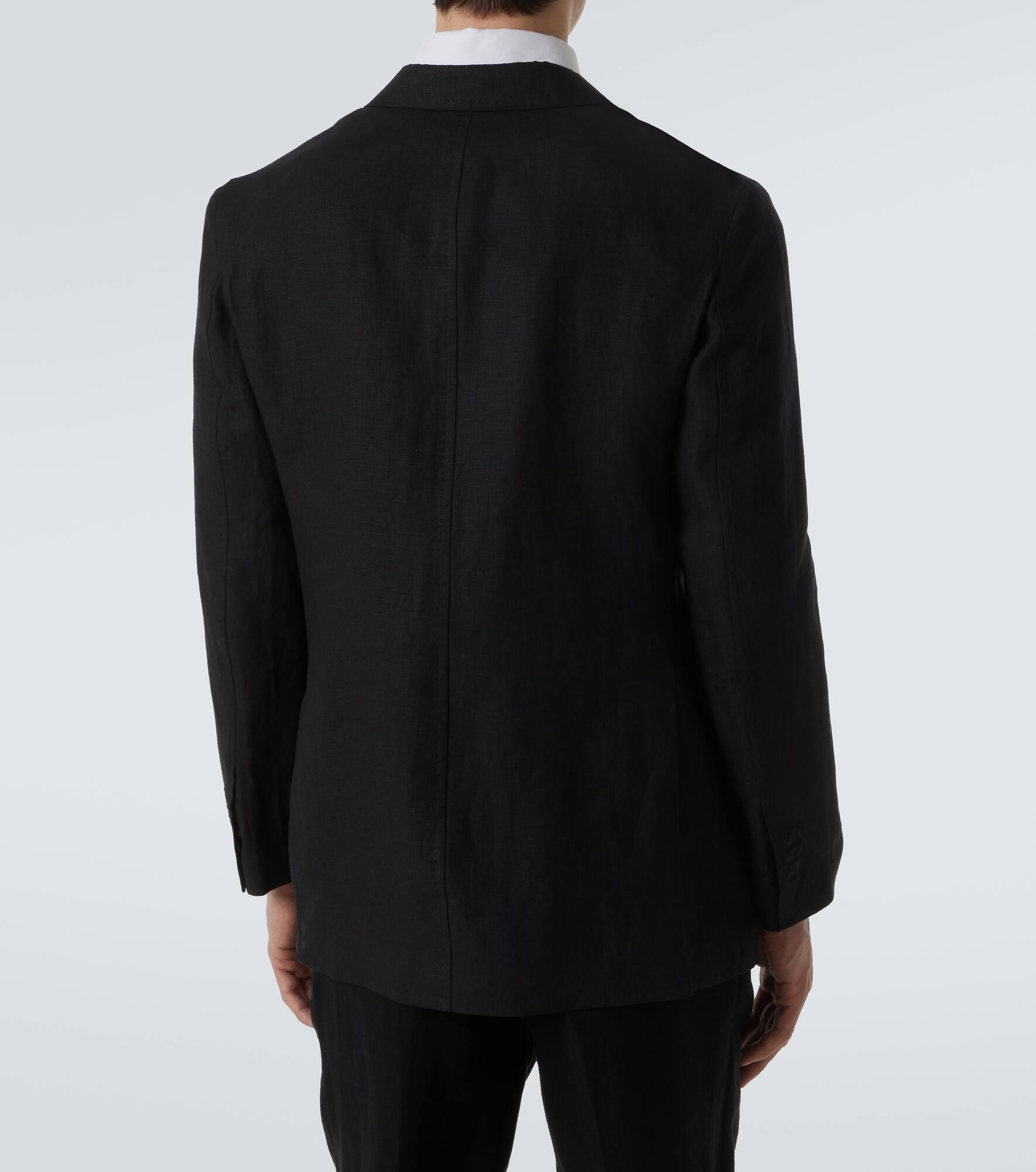 Linen blazer - 4