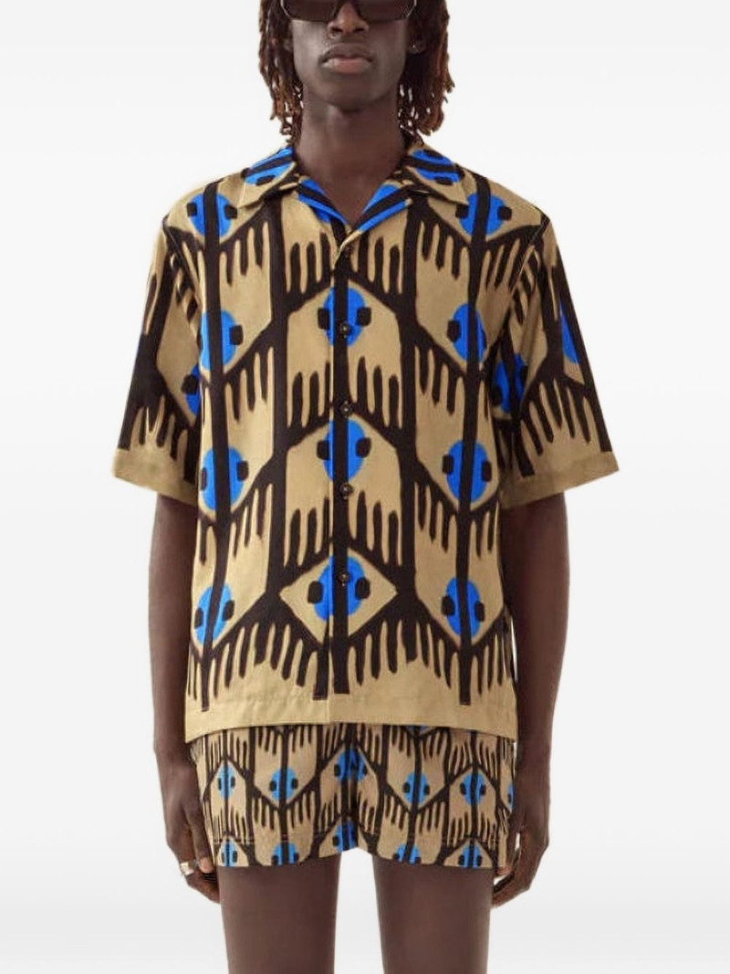 graphic-print short-sleeve shirt 1