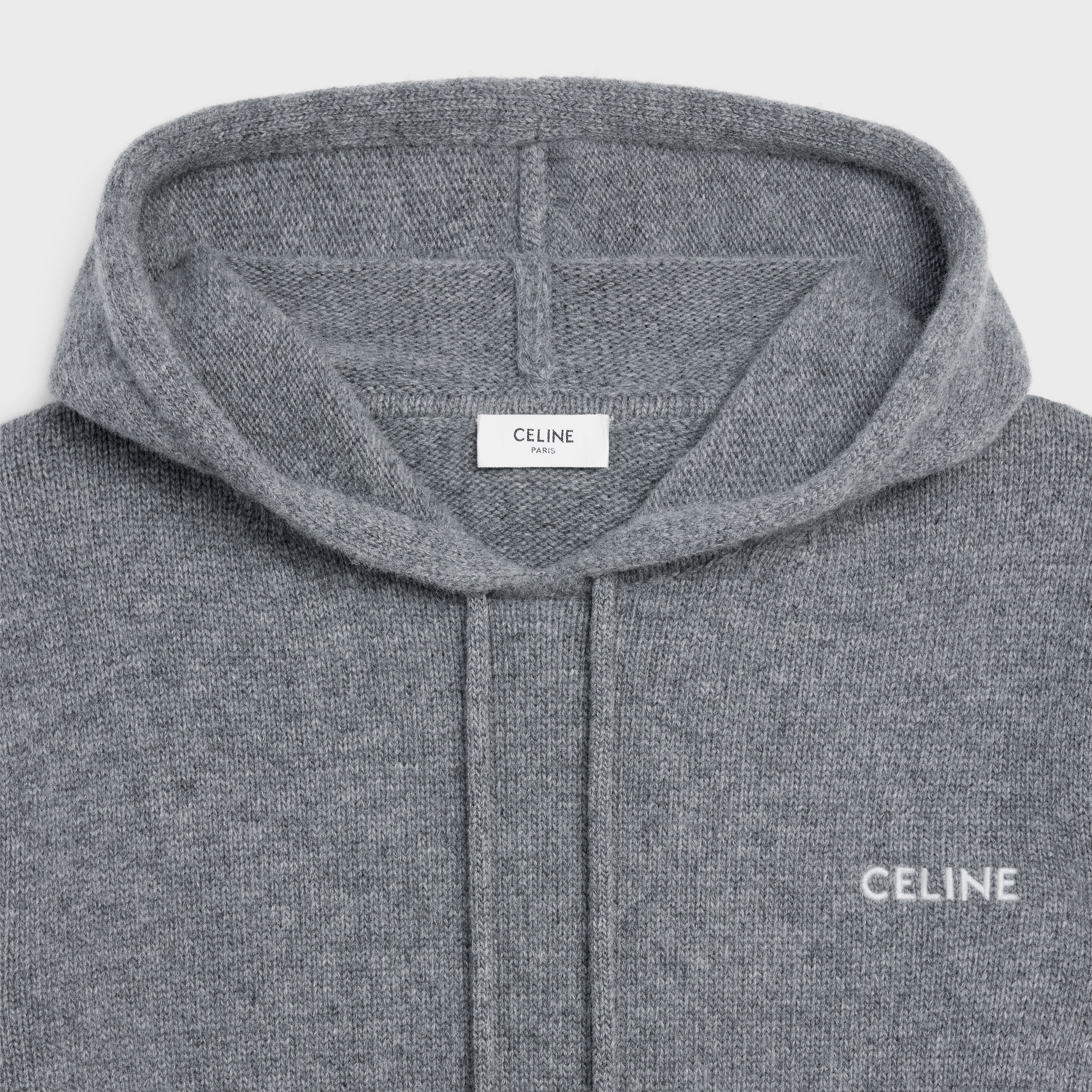 CELINE SWEATSHIRT IN WOOL AND CASHMERE - 3