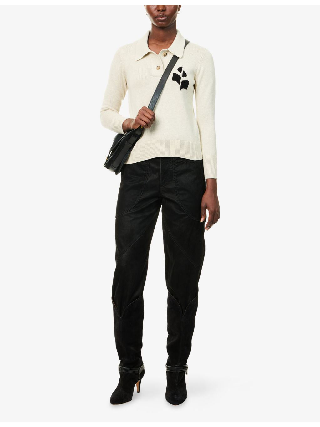 Nola Intarsia Cotton-Blend Knitted Jumper - 2