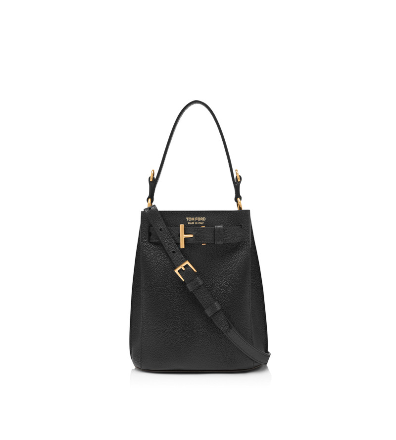 GRAIN LEATHER AUDREY MINI BUCKET BAG 1