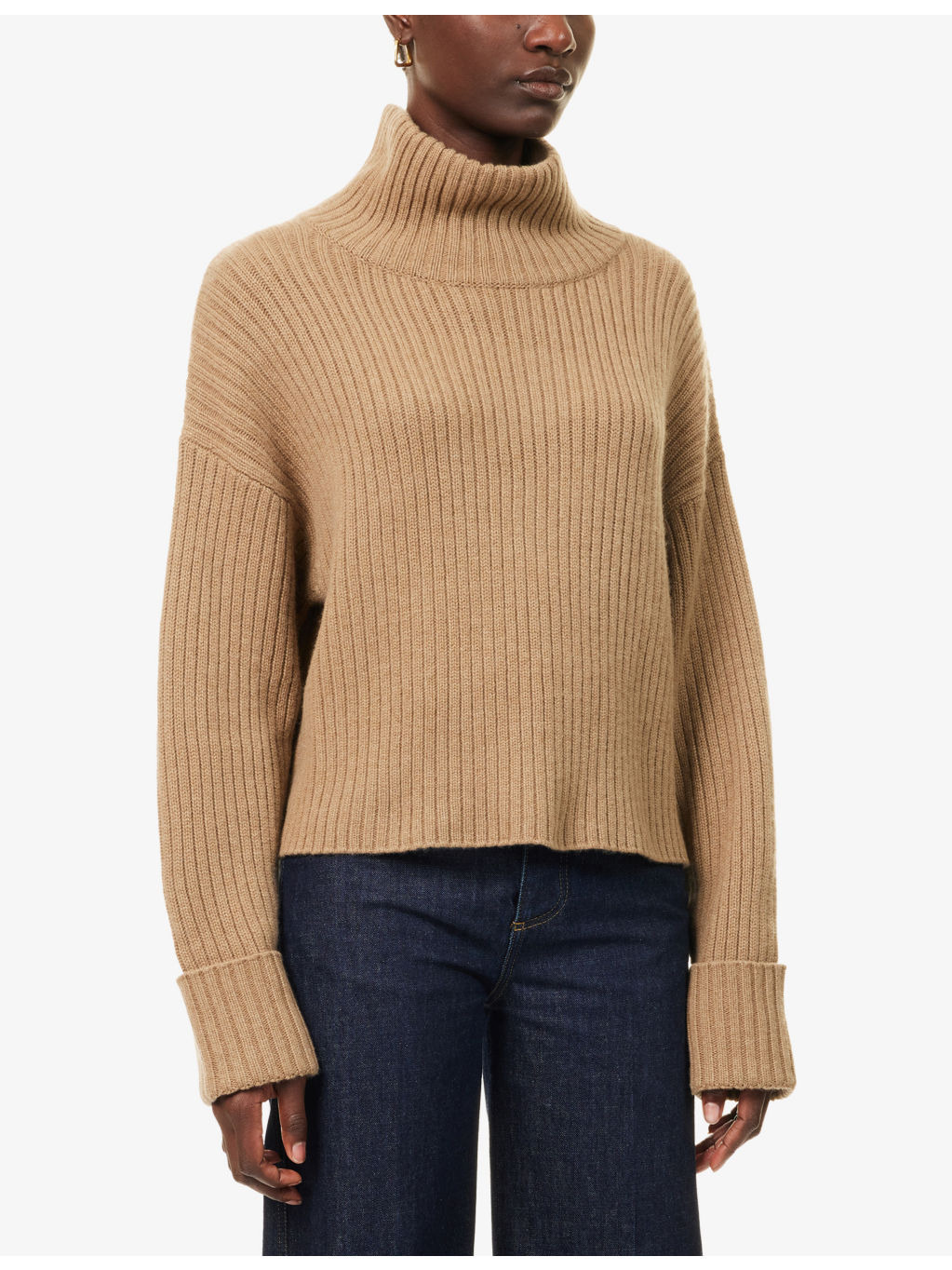 Galway Ribbed Cashmere Jumper - 3