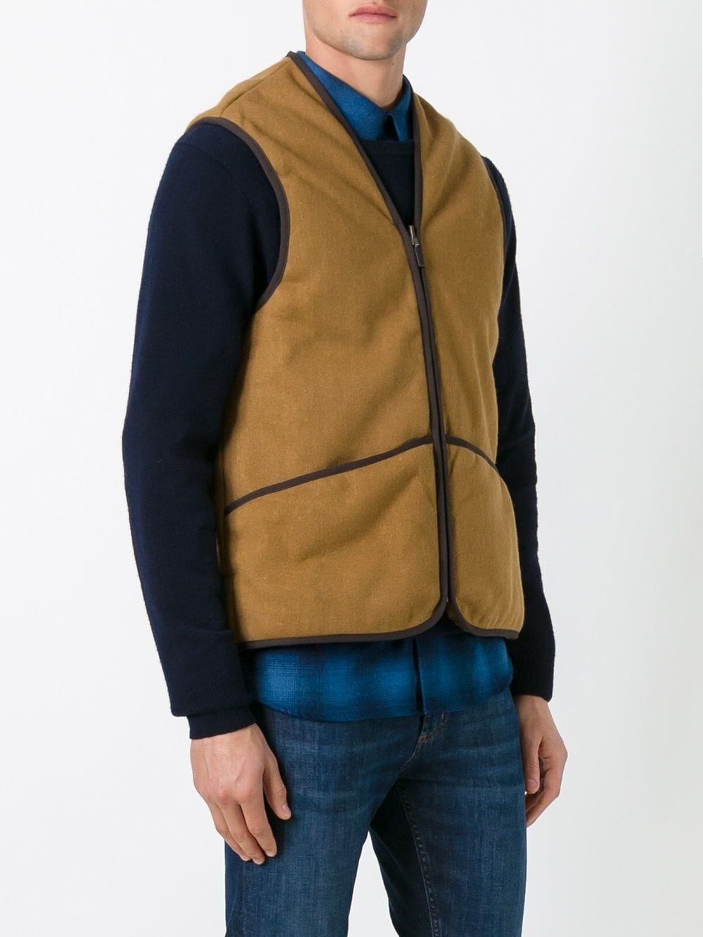 knitted gilet - 3