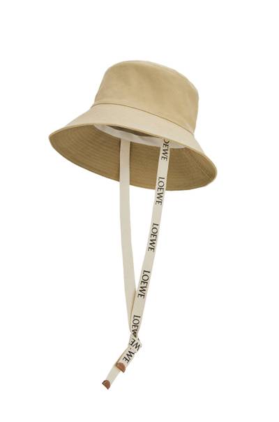 Loewe Fisherman hat in canvas and calfskin outlook