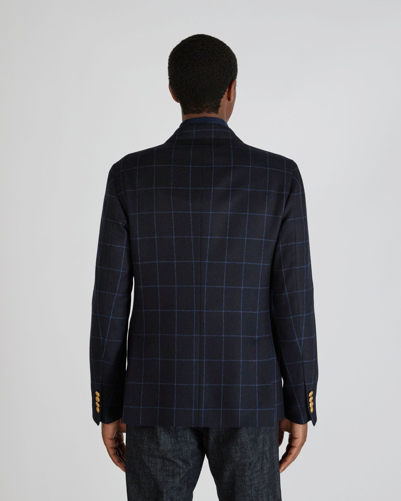 Slim fit double-breasted wool jacket 3