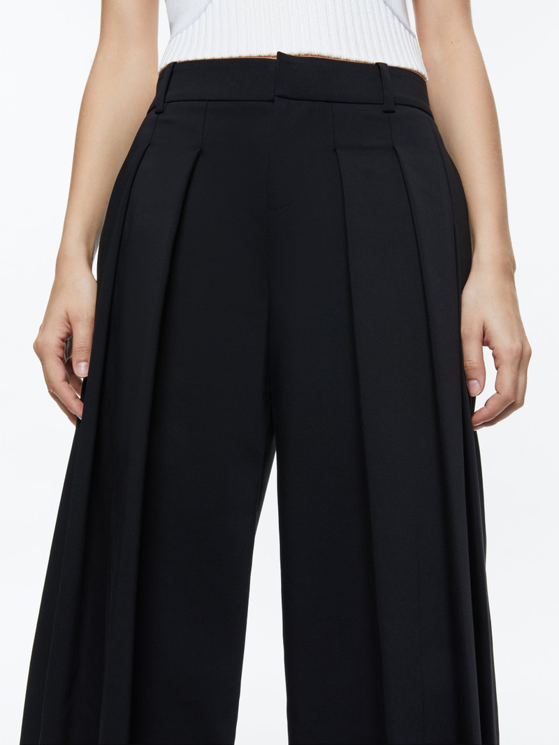 BLAIRE ULTRA LOW RISE PLEATED PANT 5