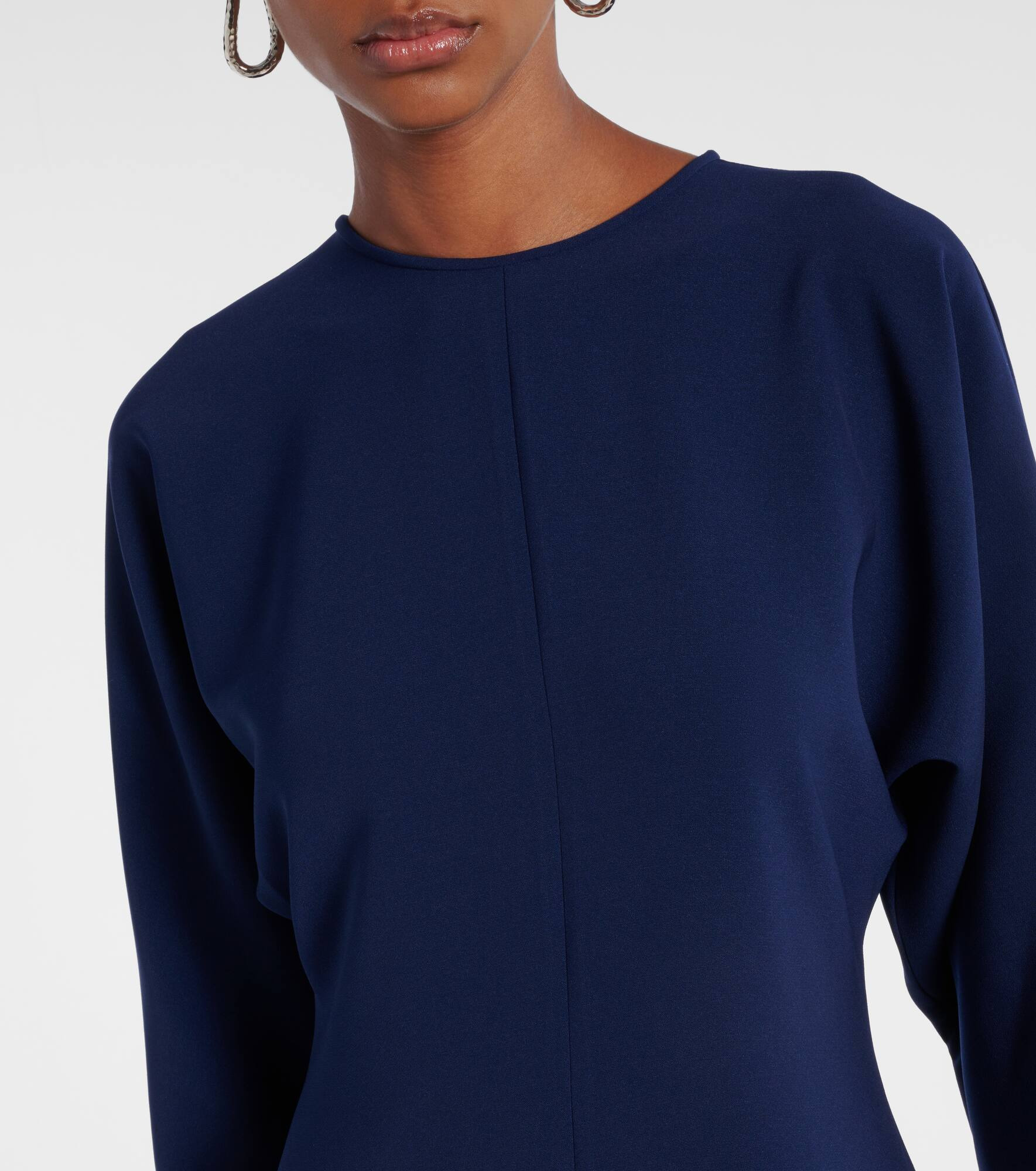 Crêpe maxi dress - 4