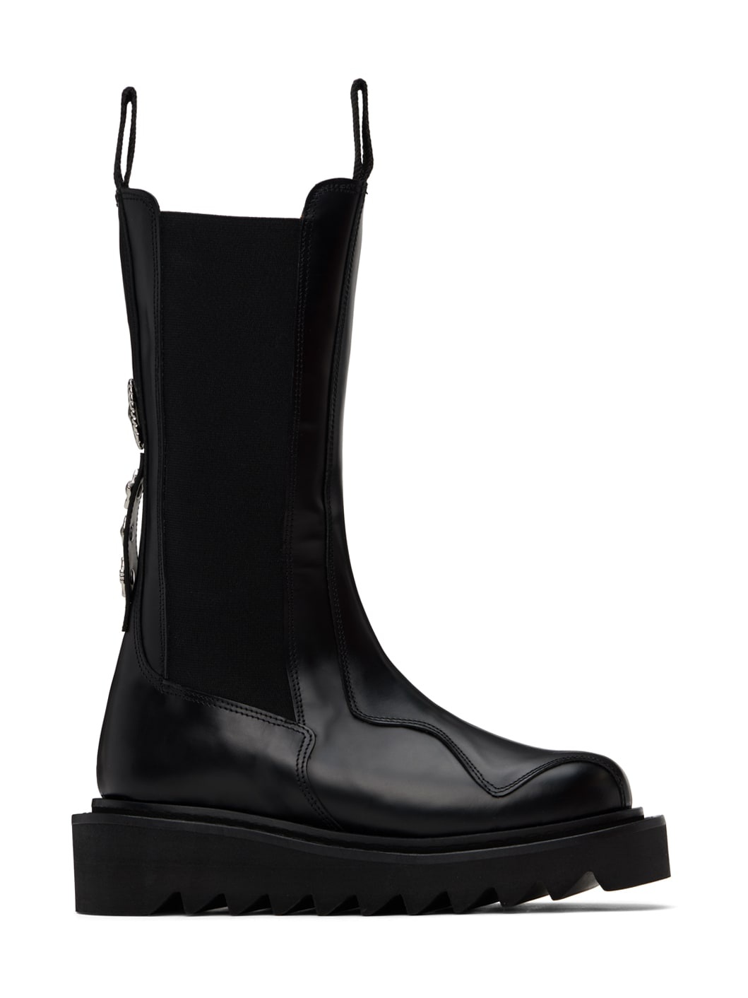 SSENSE Exclusive Black Chelsea Boots - 1