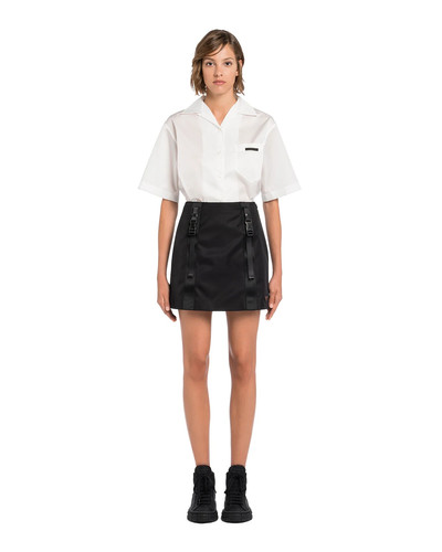 Prada Re-Nylon Gabardine miniskirt outlook