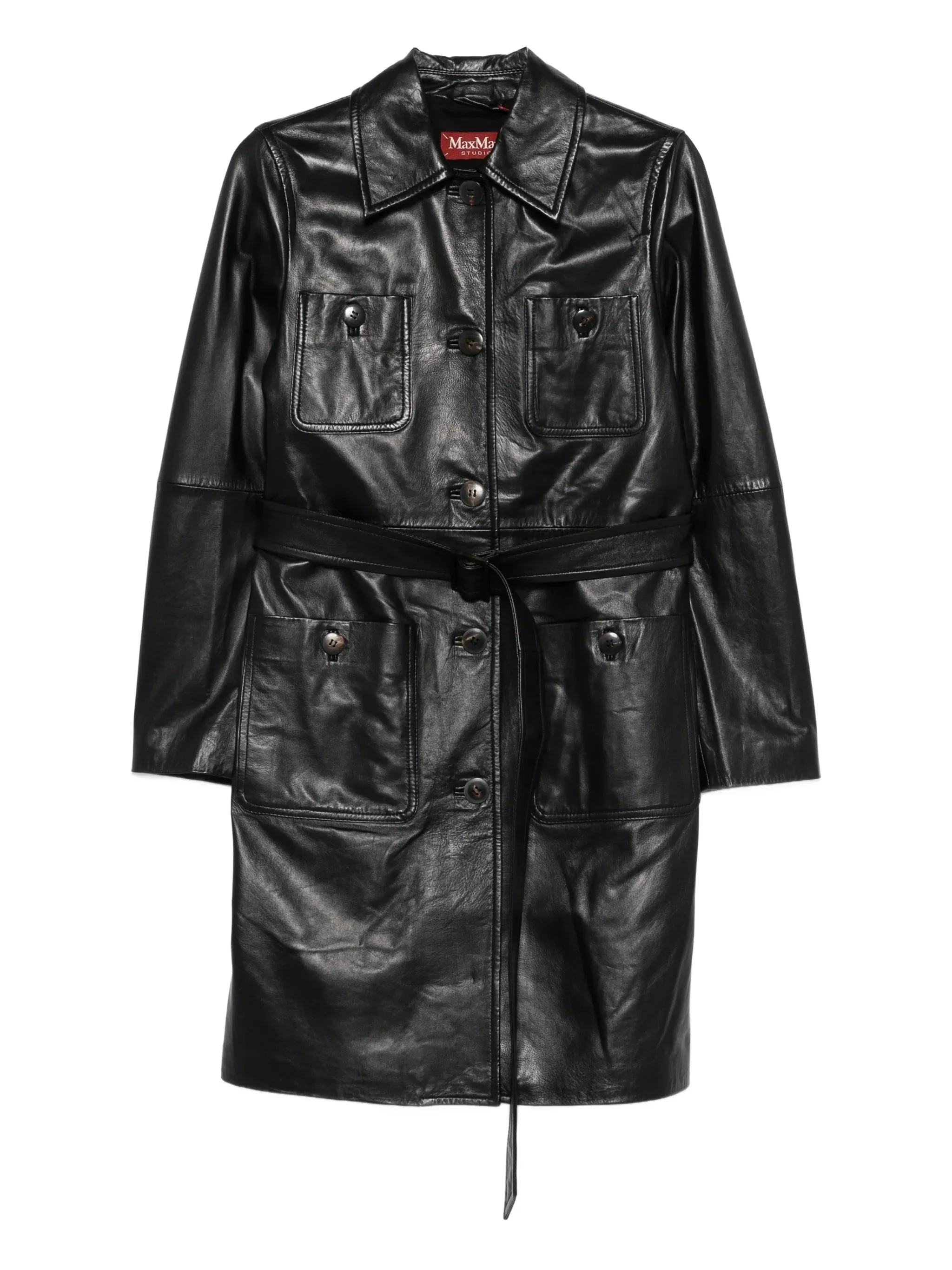 Max Mara Studio Belted Coat - 1