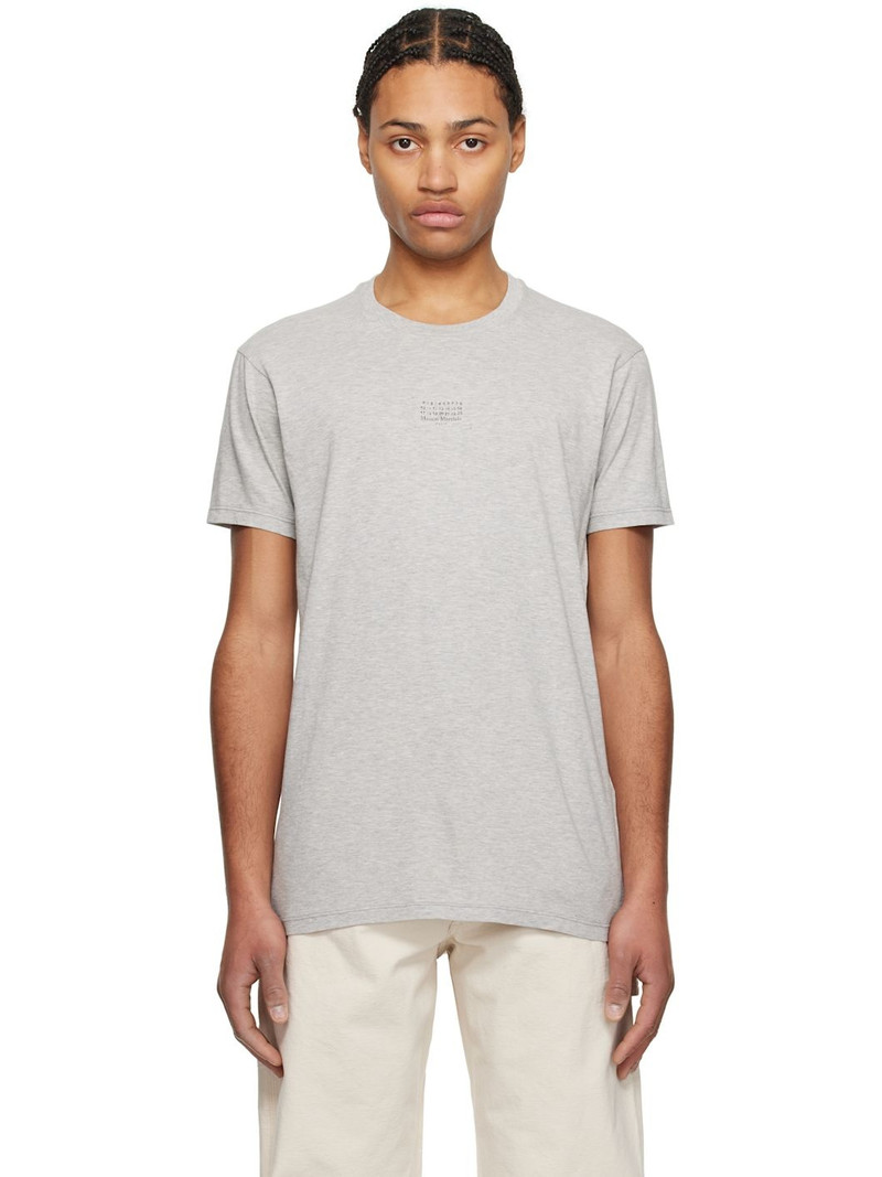Gray Stamp Logo T-shirt 1