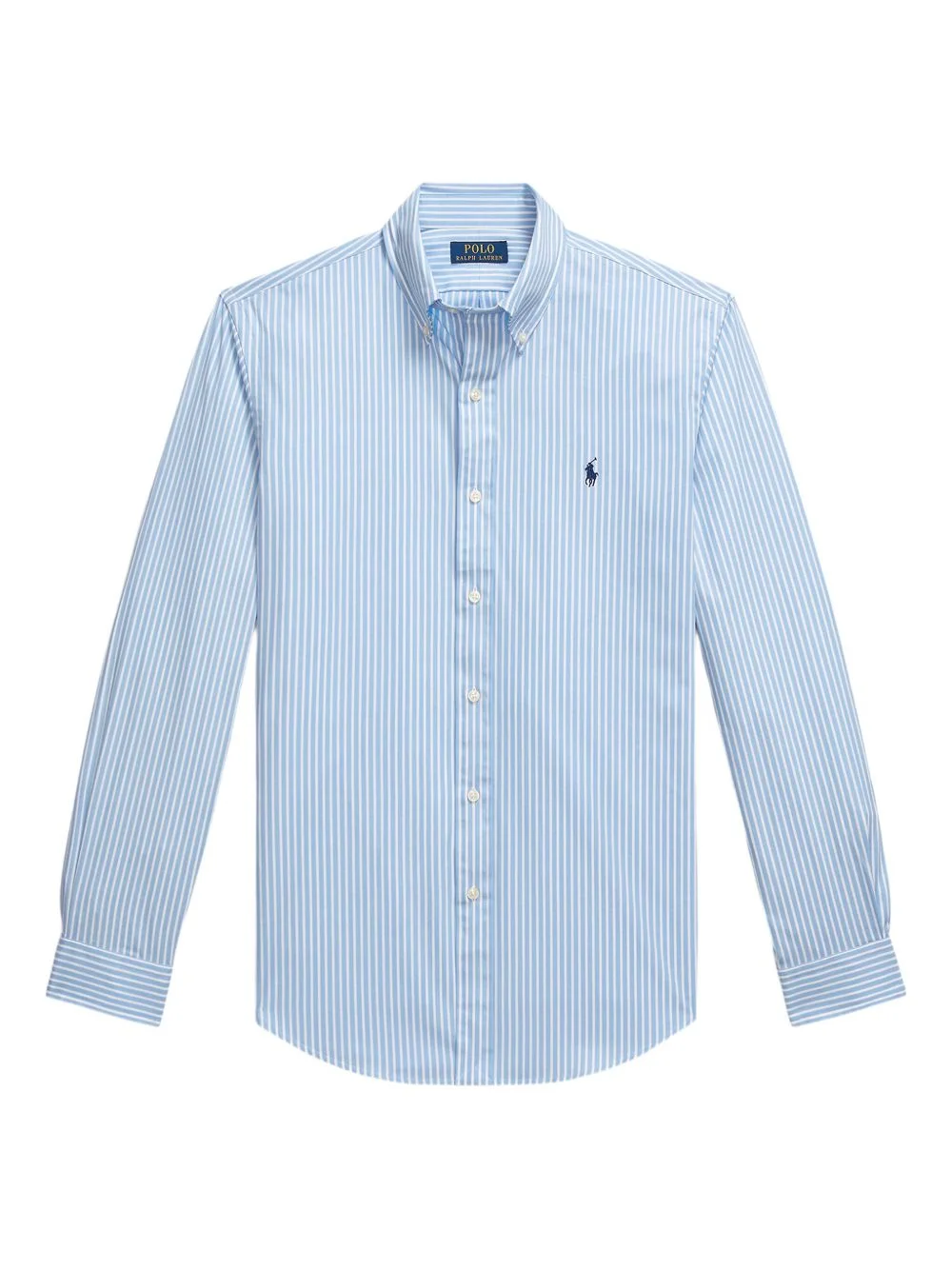 striped long-sleeve shirt - 1