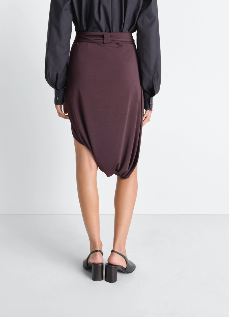 SOFT WRAP SKIRT IN VISCOSE CREPE JERSEY 3