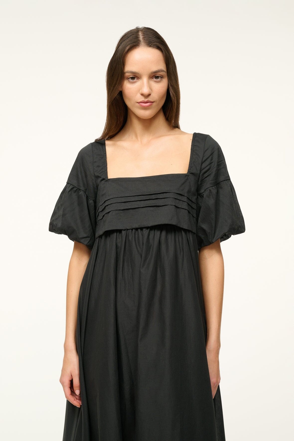 STAUD DARLA DRESS BLACK - 3