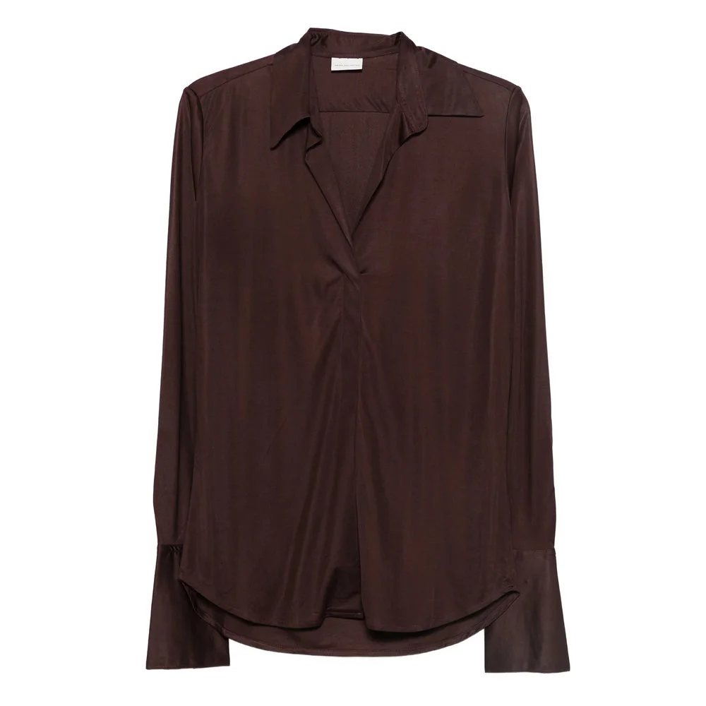 Dries Van Noten Brown Tops Women - 1
