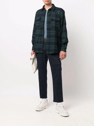 A.P.C. check-print shirt outlook