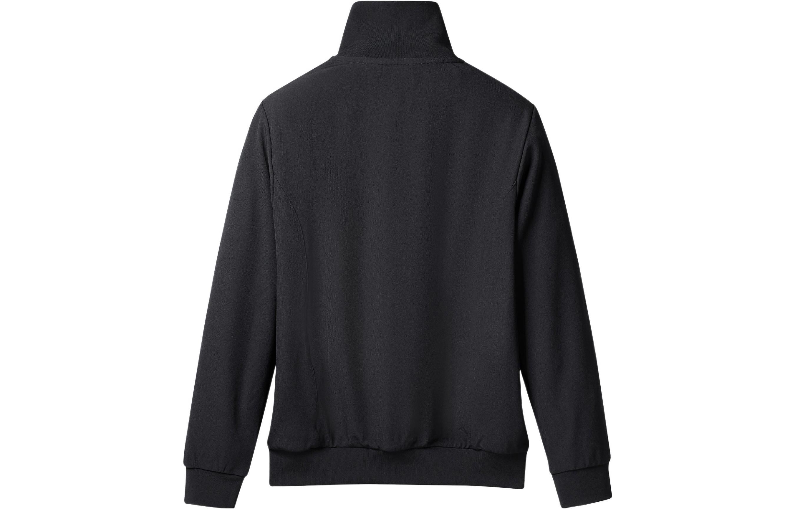 Men's adidas originals x Spezial Crossover Chest Brand Logo Stand Collar Sports Jacket Black HC0403 - 2