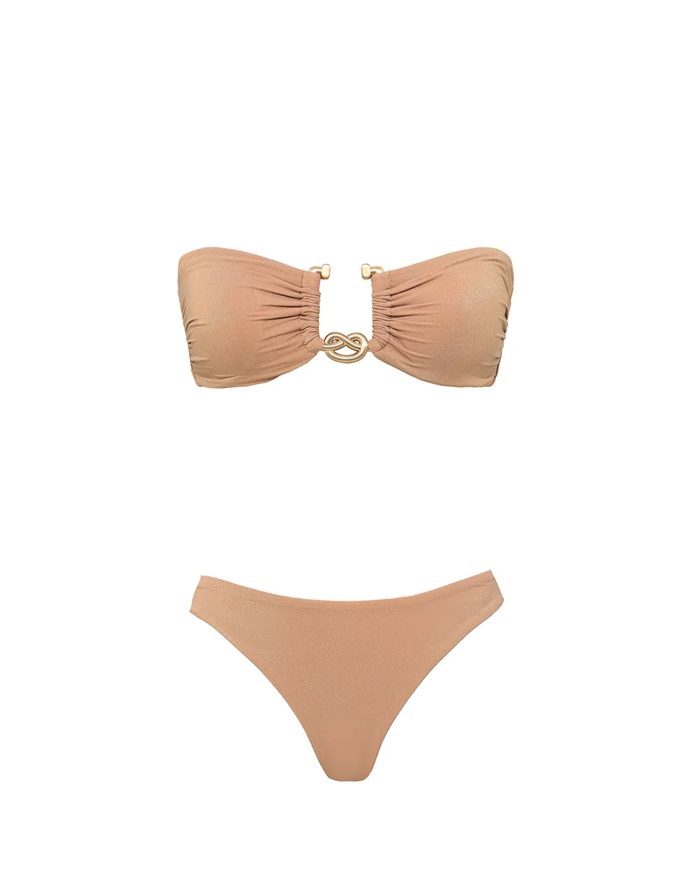 SOLSTICE METALLIC TRIM BIKINI - 1
