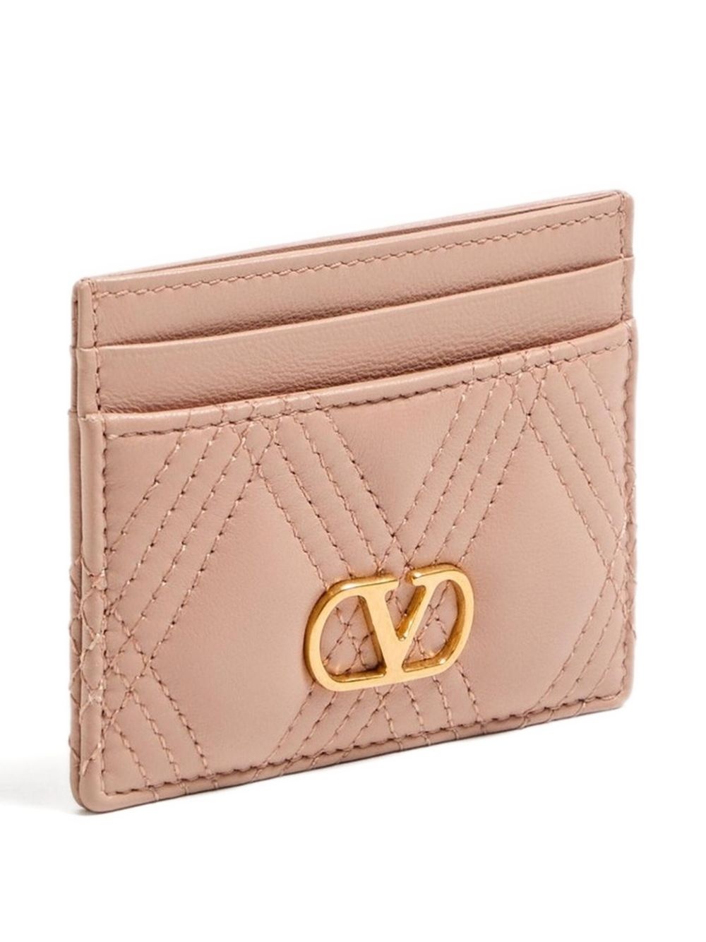 QUILTIE 67 CARDHOLDER IN QUILTED NAPPA LEATHER - 3