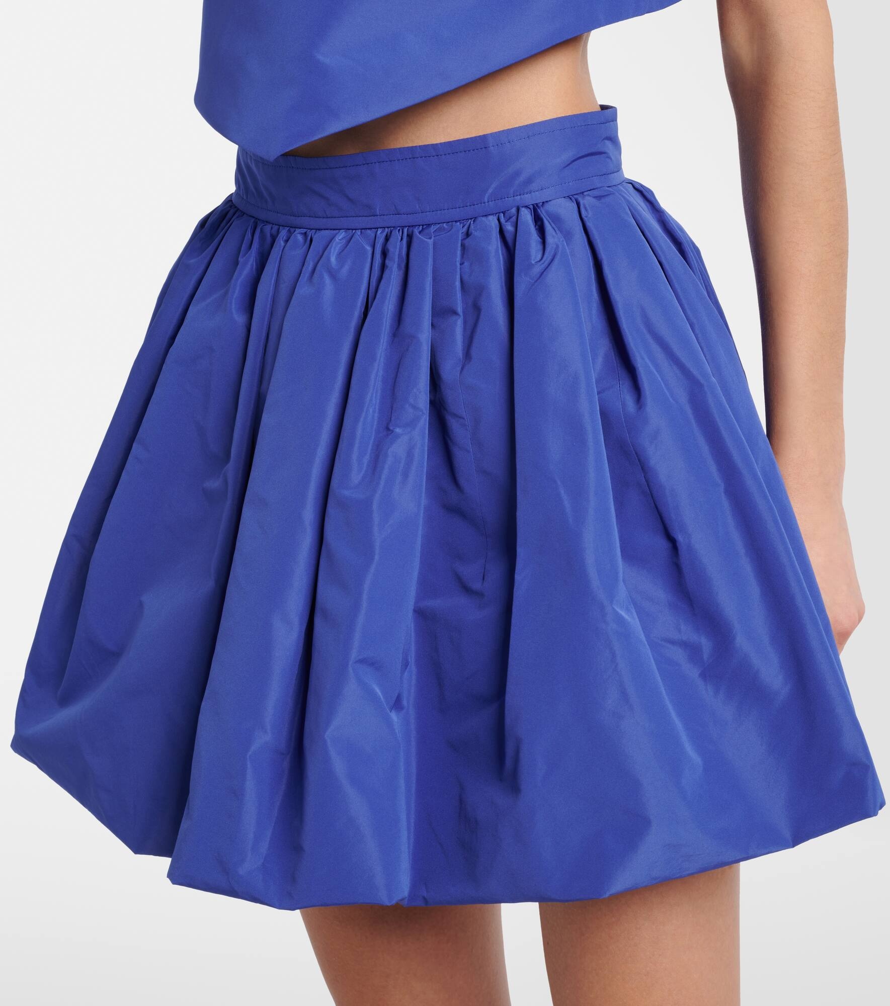 Gathered miniskirt - 4